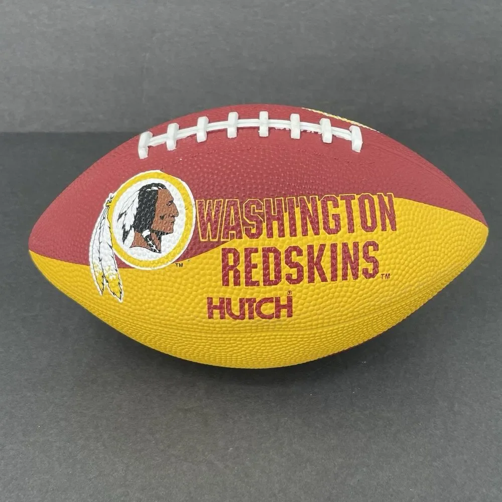 Washington Redskins Hutch Junior Football Red Yellow Rubber NFL 12